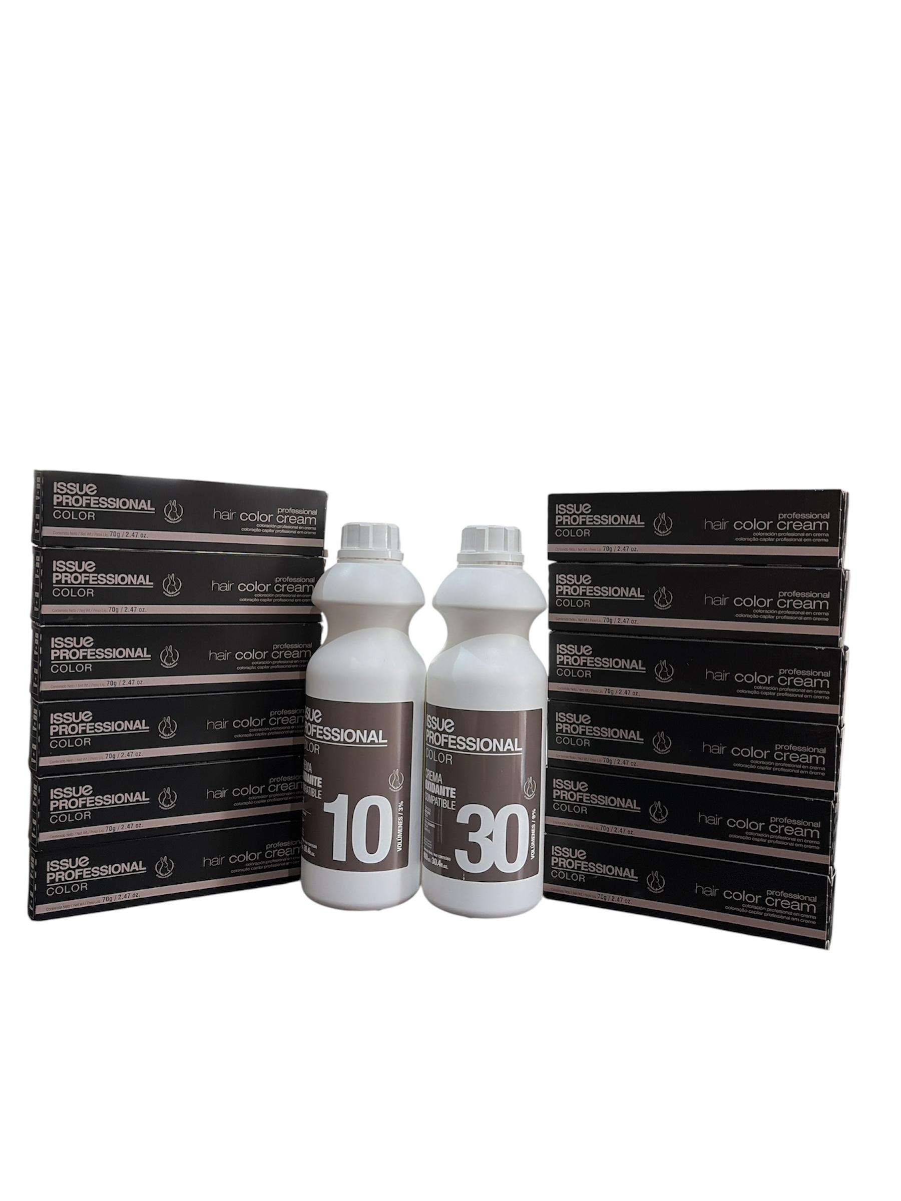 PROMO ISSUE 2 OXIDANTES  X 900 ML + 12 TINTURAS