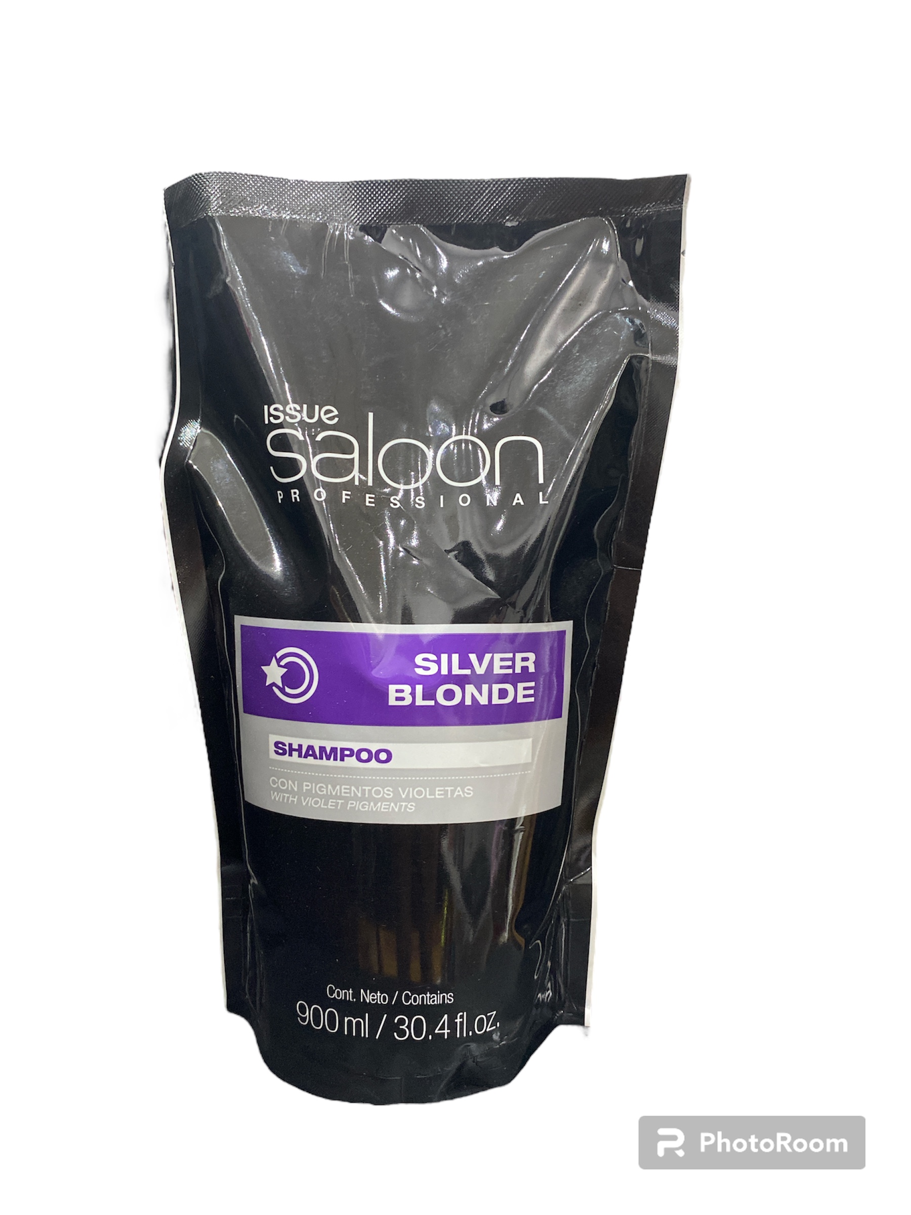 SILVER BLONDE  Shampoo Violeta  Sachet x 900 ml Issue