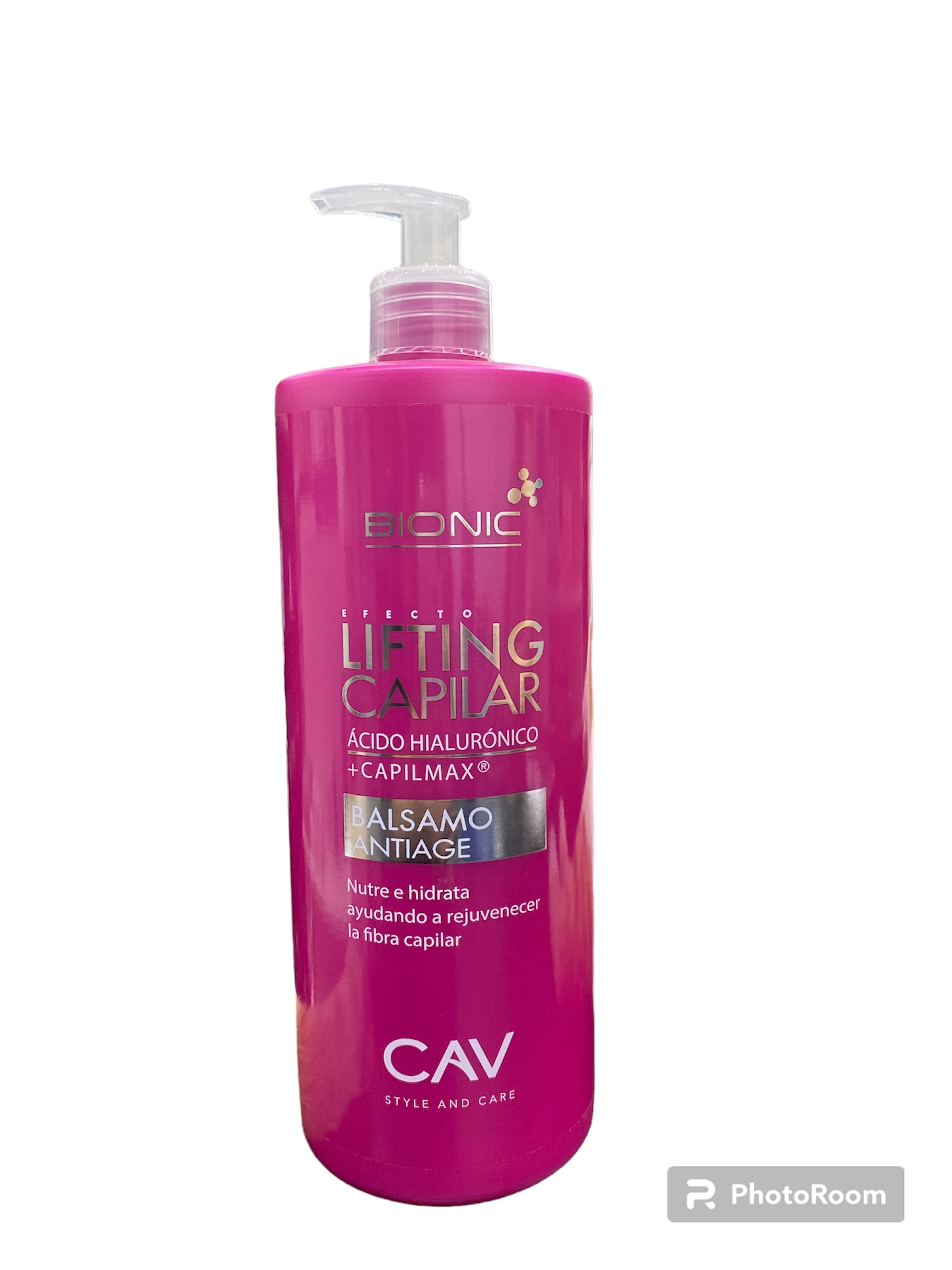 LINEA LIFTING  Balsamo  Antiage Acido Hialuronico y Capilmax x 900 ml CAV