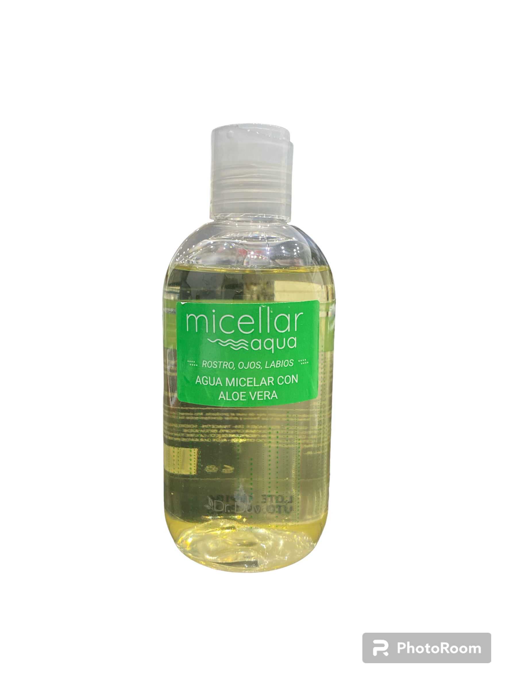 Agua Micelar con Aloe vera y multiples extractos de hierba x 270ml. Dr Duval (vto 9/23)