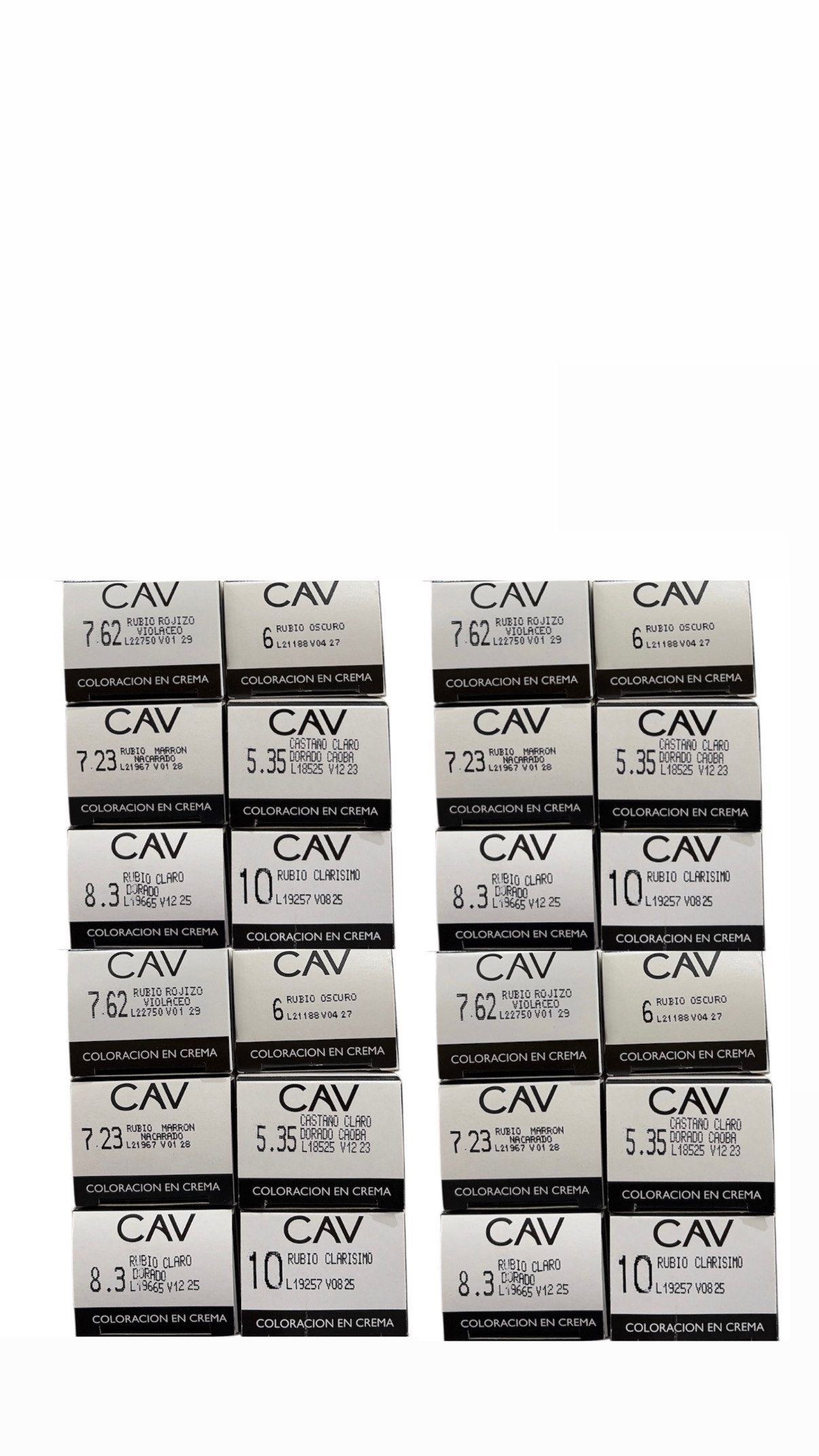 PROMOS CAV 24 TINTURAS