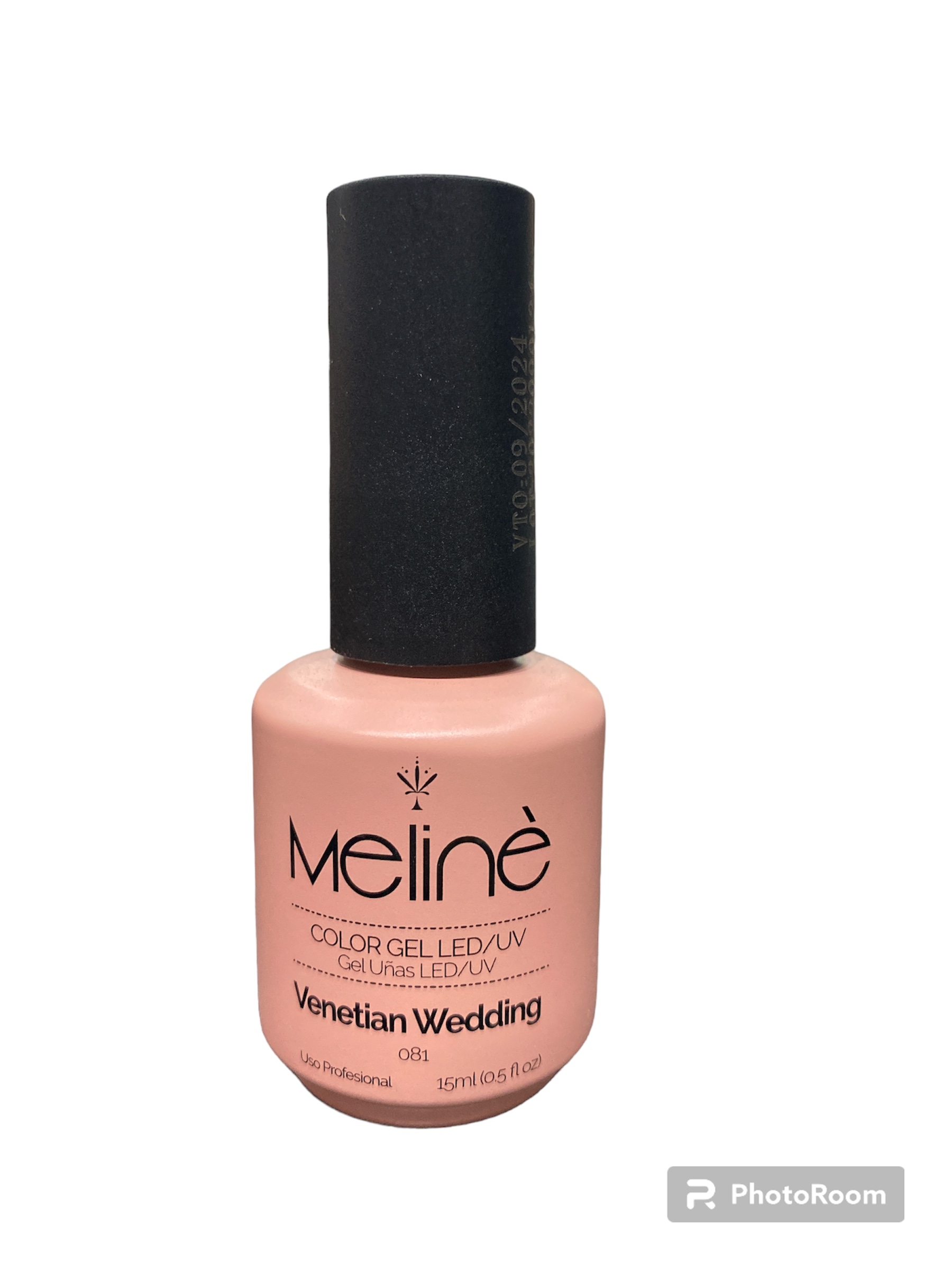 Esmalte 081 Venetian Wedding  Semipermanente x15ml  Meline VTO 6/26