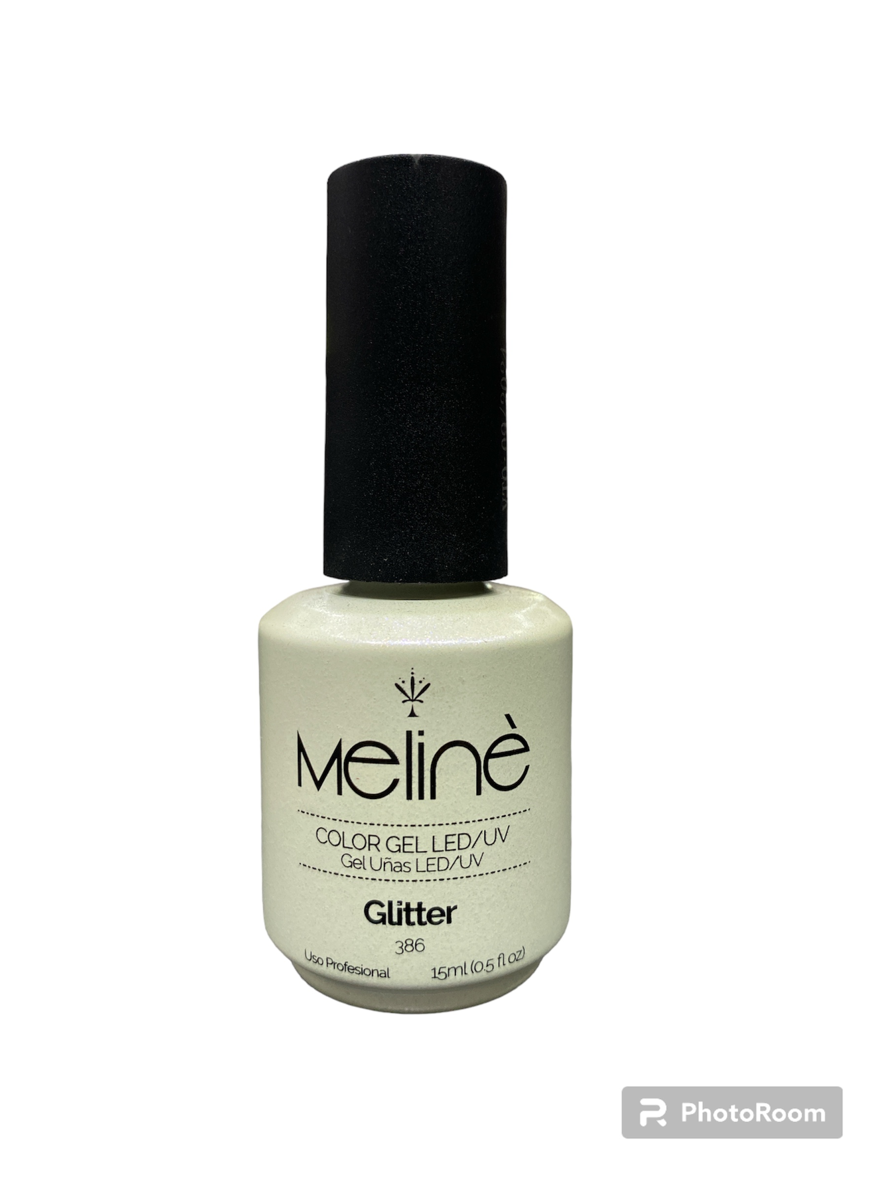 Esmalte 386 Glitter Semipermanente x15ml  Meline VTO 9/24
