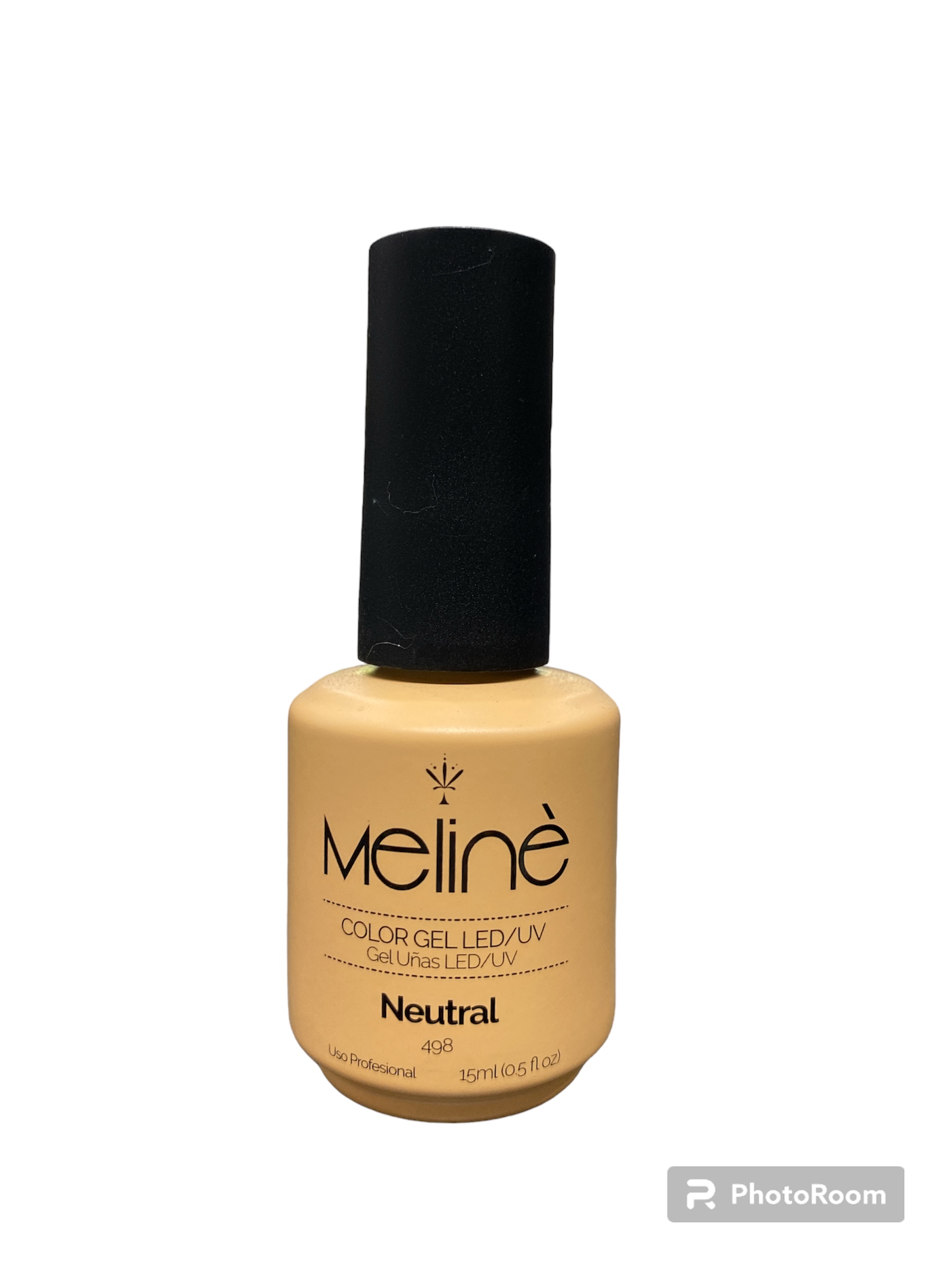 Esmalte 498 Neutral Semipermanente x15ml  Meline VTO 