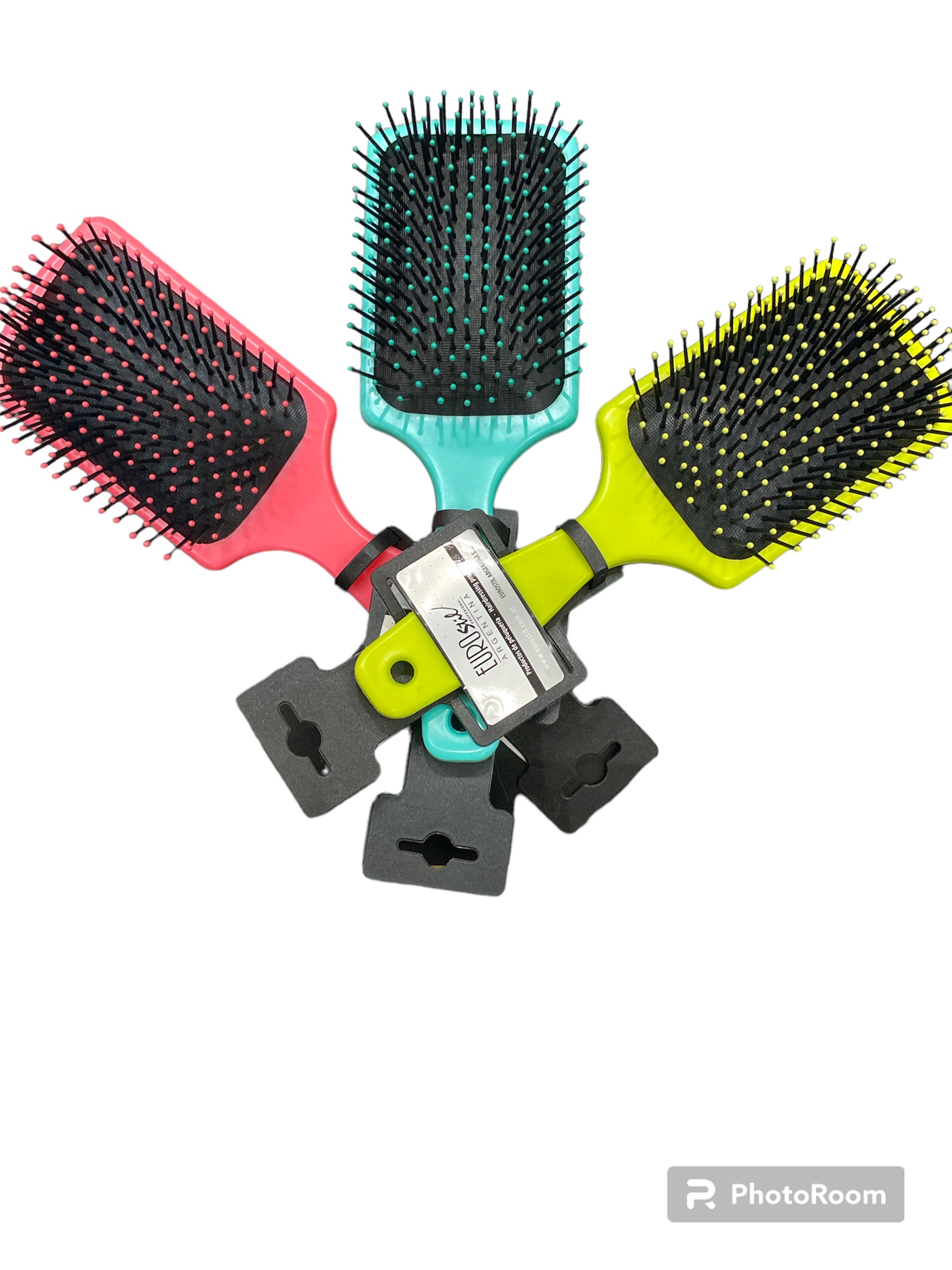 Cepillo Spazzola Rectangular Eurostil Antiestatico varios colores GLM